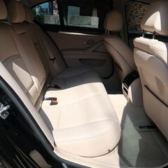 検査7年2月523d モダン LCI 後期型 ディーゼルターボ/オイスターダコタレザー/シエナウッドトリム/社外19インチ/HDDナビ/地デジ/バックカメラの画像