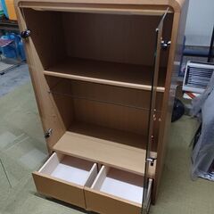 ガラスディスプレイ棚