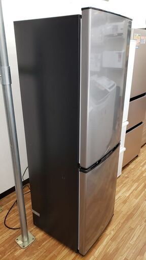 アイリスオーヤマ 2019年製 162Ｌ 2ドア冷蔵庫 KRSE-16A-BS