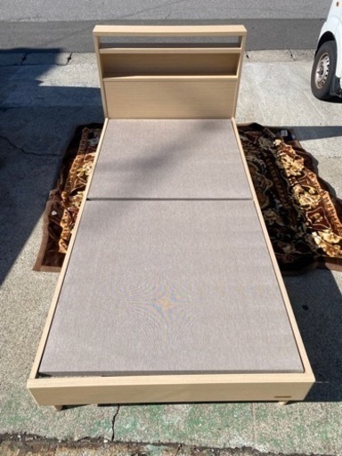 ☆No.o58 シングルベッドフレーム フランスベッド ピスコ21C