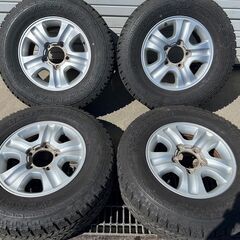 202410136【札幌】トヨタ純正　17×8J　150　275/65R17　ジオランダーA/T　ランクル100など