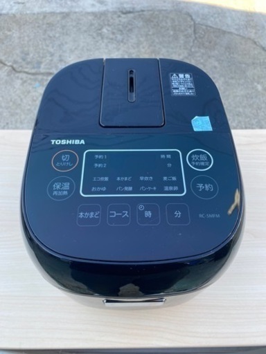 No.o60 炊飯器 3合 東芝 2020年製