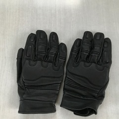 バイク用　皮手袋（L）
