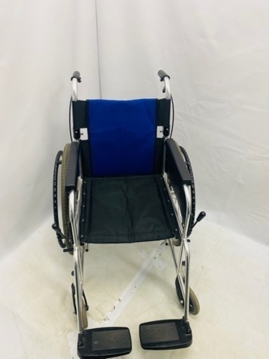 【動作良好】MIKI ミキ BALシリーズ BAL-1 自走式 車椅子 軽量 折り畳み 自走介助兼用 耐荷重100キロ 介護 介助 ブ