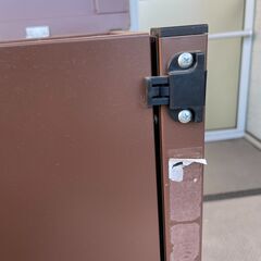 大きな茶色のボックス　縦59cm　横125cm　深さ69cm　高さ70cmの画像