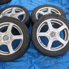 MILLOUS 16インチ アルミホイール　205/50　R16　プリウスα ノア ヴォクシー セレナ ステップワゴン①