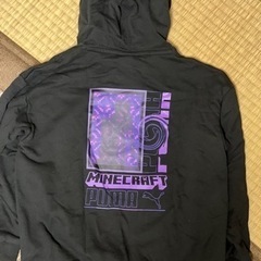 プーマ×マインクラフト　コラボキッズパーカーの画像