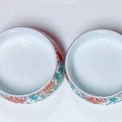 庫山窯 三段重　器　食器　調味料入れ　小皿　お皿の画像