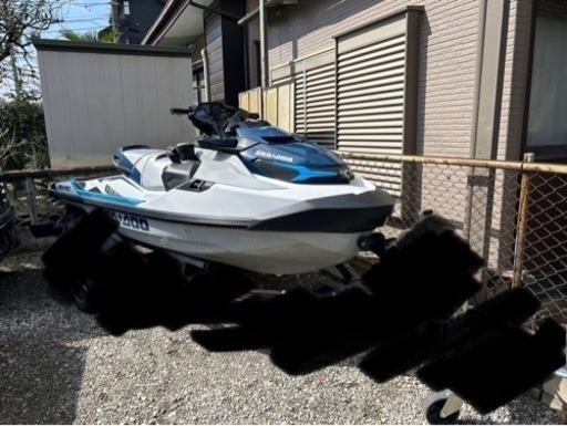 シードゥー　フィッシュプロ　ジェットスキー　トレーラーセット