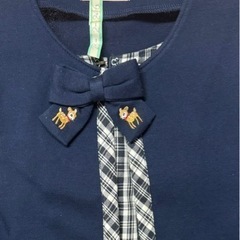 キッズ　子供用　子供　ワンピース　チェック　チェック柄　バンビ　フォーマルの画像