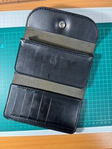 『中古』栃木レザーサドルレザー三つ折り財布