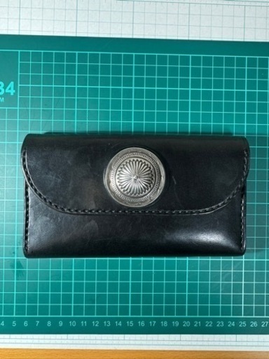 『中古』栃木レザーサドルレザー三つ折り財布