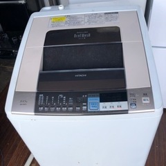 福岡市内配送設置無料　日立 HITACHI BW-D8SV N [ビートウォッシュ たて型洗濯乾燥機（8.0kg） 自動お掃除搭載 シャンパン]