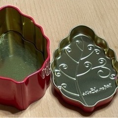 空缶 モンロワール リーフメモリー プチボワット(赤)の画像