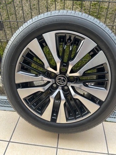 アルファード30後期SC. 純正タイヤホイール4本セット 美品 2022年47週