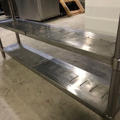業務用 調理台 作業台 145×30×75cmの画像
