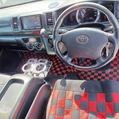 ハイエース200系　ガソリン　スーパーGL ローダウンの画像