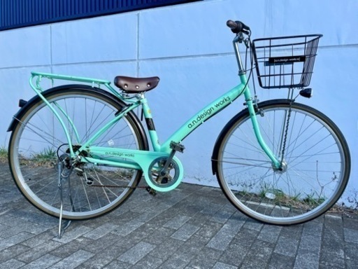 自転車27インチ 6段ギア