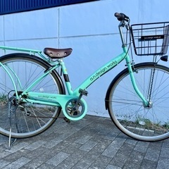 自転車27インチ 6段ギア