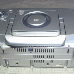 （ CD/MD/カセットAM/FMラジオデッキ/ラジカセ） RX-MDX77-S シルバー パーソナルMDシステム の画像
