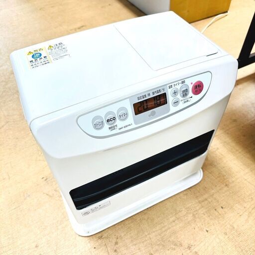 9/8グリーンウッド ファンヒーター GKF-S32YN-1 2016年製 ポータブル 暖房