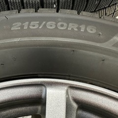 超バリ溝！1シーズンのみ！215/60R16 VRX3 ホイールタイヤ4本セットの画像