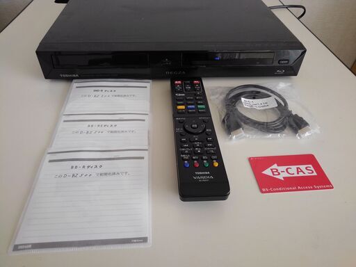東芝D-BZ500　動作確認済み　純正ﾘﾓｺﾝ付き