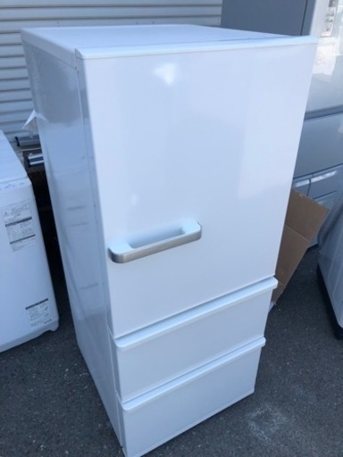 福岡市内配送設置無料　2018年式　AQR-27G2-W 冷蔵庫 スタンダードシリーズ ナチュラルホワイト [3ドア /右開きタイプ /272L]