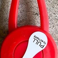 新品未使用 シリコンラバー 肉球型 LEDライト 愛犬用 首輪 ハーネス   の画像