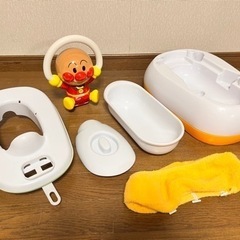 アンパンマン　おまる　補助便座　子供用品 ベビー用品 おむつ、トイレ用品の画像