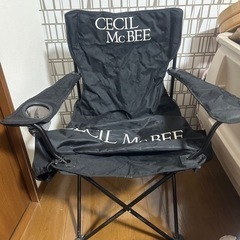 CECIL Mc BEE ノベルティ キャンプチェア キャンプ用...