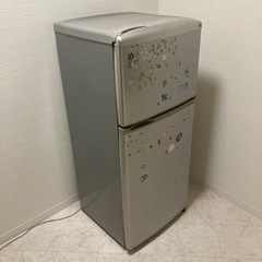 2ドア冷蔵庫　SANYO