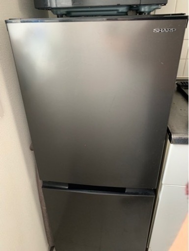 【取引者決定】シャープ冷蔵庫、状態綺麗です