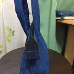 ランチバック　デニム仕様の画像