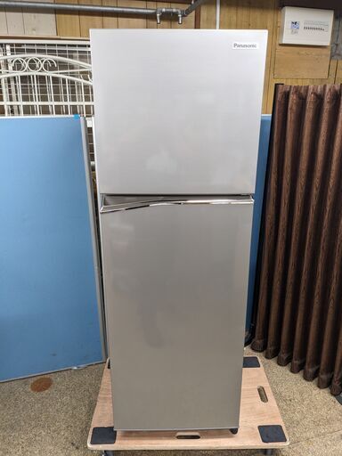 Panasonic 2ドア冷凍冷蔵庫 248L 2021年製 NR-B251T-SS シンプル スリム