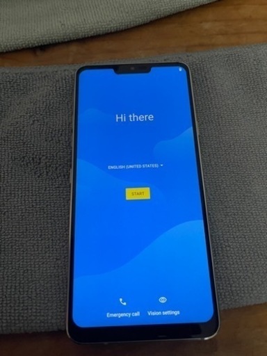 ◇【Y!mobile/LG電子】Android One X5 32GB X5-LG スマートフォン ミスティックホワイト