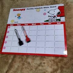 ビンテージ！Snoopy カレンダー/ホワイトボードの画像