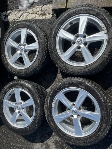 スタッドレスタイヤ205/55R16★ボルボV50・V40★バリ山★