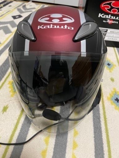 値下げしました　バイク用kabutoヘルメットインカムサインハウスB+com SB6X