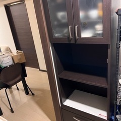 ニトリ　食器棚　レンジボード