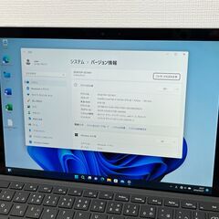 大容量〉04395 Microsoft Surface Pro6　第８世代  8GB/256GB i5 Office2021 Windows11