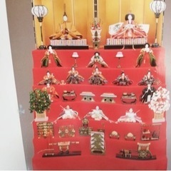 賀茂芳春作 雛人形七段(送料の関係で3つ 全てご購入お願いします) ②/3 雛人形 7段の中古が安い！激安で譲ります・無料であげます(8