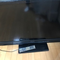 ジャンク品　SONY BRAVIA 40型　09年製の画像