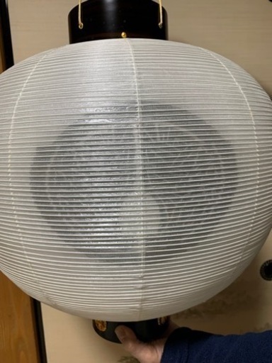 門提灯　　丸に抱き茗荷