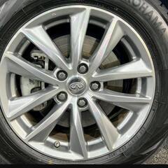 車のパーツ タイヤ、ホイール17インチ　メッシュアルミホイールタ...
