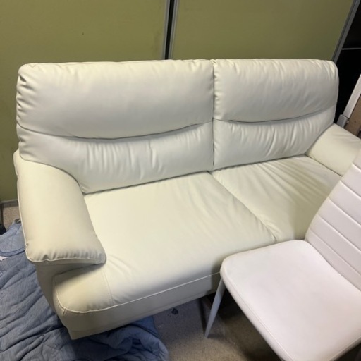 ソファー　白　複数