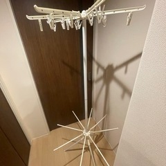 (取引中)生活雑貨 洗濯用品 物干し竿、ロープ