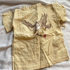 90cm 男の子　甚平　夏服の画像