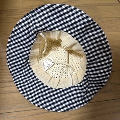 48cm 女の子　帽子の画像
