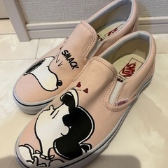 バンズ SNOOPYコラボ スリッポン 